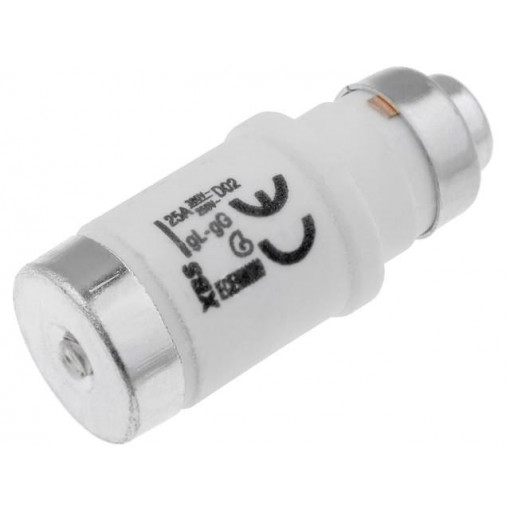 DO2-25; Fuse: fuse; gG,gL; 25A; 400VAC; 250V; industrial; D02; WEBER