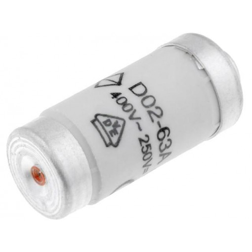 DO2-63; Fuse: fuse; gG,gL; 63A; 400VAC; 250V; industrial; D02; WEBER