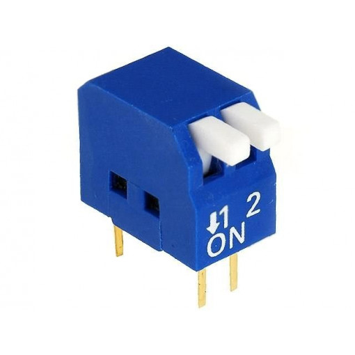 ; Switch: DIP-SWITCH; Poles number: 2; ON-OFF; 0.05A/12VDC; Pos: 2; NINIGI