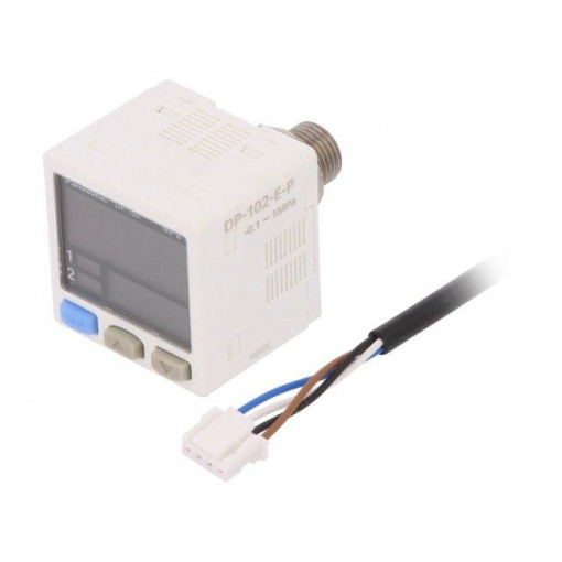 DP-102-E-P; Module: transducer; pressure; -0,1÷+1 MPa; OUT: 2; OUT 1: PNP; PANASONIC