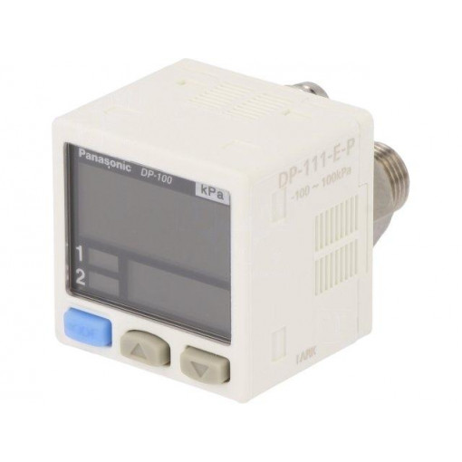 DP-111-E-P-J; Module: transducer; pressure; -100÷+100 kPa; OUT: 2; OUT 1: PNP; PANASONIC