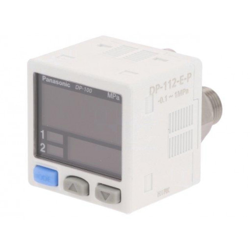 DP-112-E-P-J; Module: transducer; pressure; -0,1÷+1 MPa; OUT: 2; OUT 1: PNP; PIN: 4; PANASONIC