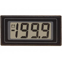 DPM125; Meter: mounting; on panel; digital; 48x24x10.5mm; VDC: 0÷200mV; LASCAR