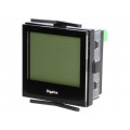 DPM72-MPN; Meter: mounting; digital; on panel; LCD (192x160); 72x72mm; 0÷50°C; TDE INSTRUMENTS