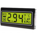 DPM961-TG; Meter: mounting; on panel; digital; 48x24mm; VDC: -200÷0÷200mV; TDE INSTRUMENTS