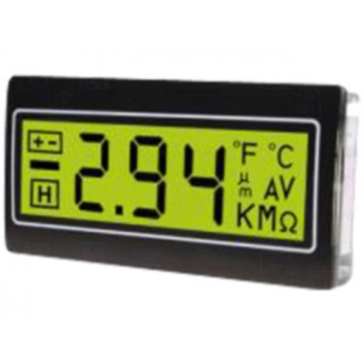 DPM962-TG; Meter: mounting; on panel; digital; 72x36mm; VDC: -200÷0÷200mV; TDE INSTRUMENTS DPM962-TG; Meter: mounting; on panel; digital; 72x36mm; VDC: -200÷0÷200mV; TDE INSTRUMENTS