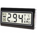 DPM962-TW; Meter: mounting; on panel; digital; 72x36mm; VDC: -200÷0÷200mV; TDE INSTRUMENTS