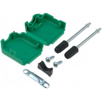 6353-0106-01; Enclosure: for D-Sub connectors; D-Sub 9pin,D-Sub HD 15pin; ENCITECH