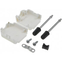 6353-0107-01; Enclosure: for D-Sub connectors; D-Sub 9pin,D-Sub HD 15pin; ENCITECH