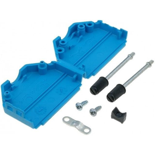 6353-0104-03; Enclosure: for D-Sub connectors; D-Sub 25pin,D-Sub HD 44pin; ENCITECH