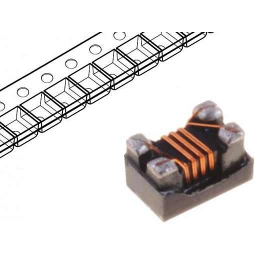 DPWC1206-102; Inductor: wire with current compensation; SMD; 1206; 230mA; R: 1Ω; FERROCORE DPWC1206-102; Inductor: wire with current compensation; SMD; 1206; 230mA; R: 1Ω; FERROCORE
