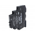 DR24D06R; Relay: solid state; Ucntrl: 4÷32VDC; 6A; 24÷280VAC; DIN; -30÷80°C; CRYDOM