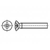 8G208M3X25; Screw; M3x25; Head: countersunk; Phillips; polyamide; DREMEC