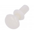 8G4012.0X2.8W; Rivet; polyamide; L.rivet: 4mm; Panel cutout diam: 2.1mm; UL94HB; DREMEC 8G4012.0X2.8W; Rivet; polyamide; L.rivet: 4mm; Panel cutout diam: 2.1mm; UL94HB; DREMEC