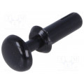 8G4012.0X4.4B; Rivet; polyamide; L.rivet: 5.6mm; Panel cutout diam: 2.1mm; UL94HB; DREMEC 8G4012.0X4.4B; Rivet; polyamide; L.rivet: 5.6mm; Panel cutout diam: 2.1mm; UL94HB; DREMEC