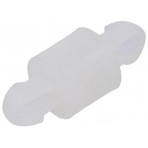 8G8062.5X4.0; PCB distance; polyamide; L: 4mm; latch/latch; UL94V-2; DREMEC