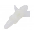 8G813V40349; PCB distance; polyamide; L: 9.5mm; snap fastener; Colour: natural; DREMEC