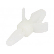 8G813V40360; PCB distance; polyamide; L: 4.8mm; snap fastener; Colour: natural; DREMEC
