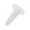 8G820V40889; Assembly stud; polyamide; L: 6.4mm; latch/latch; Ø2: 5.4mm; Ø1: 4mm; DREMEC