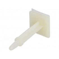 8GB07V41009; PCB distance; polyamide; L: 28.6mm; self-adhesive,snap fastener; DREMEC