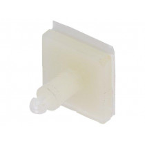 8GB07V41026; PCB distance; polyamide; L: 9.5mm; self-adhesive,snap fastener; DREMEC