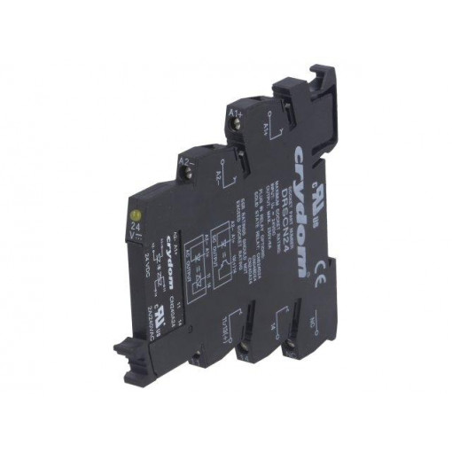 DRA-CN240A24; Relay: solid state; Ucntrl: 24VDC; 2A; max.240VAC; Variant: 1-phase; CRYDOM
