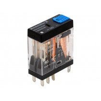 7760056340; Relay: electromagnetic; DPDT; Ucoil: 24VDC; 5A/250VAC; 5A/30VDC; 5A; WEIDMÜLLER