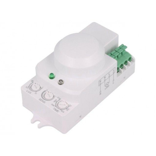 DRM-01; Module: microwave motion detector; IP rating: IP20; 180÷253VAC; F&F