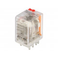 7760056101; Relay: electromagnetic; 4PDT; Ucoil: 24VAC; 5A/250VAC; 5A/24VDC; 5A; WEIDMÜLLER