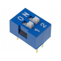 ; Switch: DIP-SWITCH; Poles number: 2; ON-OFF; 0.05A/12VDC; Pos: 2; NINIGI ; Switch: DIP-SWITCH; Poles number: 2; ON-OFF; 0.05A/12VDC; Pos: 2; NINIGI