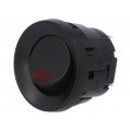DS-060K-S-LR; ROCKER; SPST; Pos: 2; ON-OFF; 3A/250VAC; black; LED; Rcont max: 20mΩ; MIYAMA