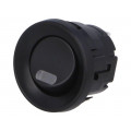 DS-060K-S-LY; ROCKER; SPST; Pos: 2; ON-OFF; 3A/250VAC; black; LED; Rcont max: 20mΩ; MIYAMA