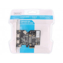 DS-30203-2; PC extension card: PCI-Express; 800Mbps; 0÷70°C; DIGITUS