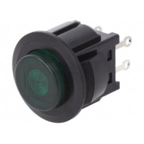 DS-664K-C-L-S-K-TG; Switch: push-button; Pos: 2; SPST-NO; 3A/125VAC; OFF-ON; green; 1kV; MIYAMA DS-664K-C-L-S-K-TG; Switch: push-button; Pos: 2; SPST-NO; 3A/125VAC; OFF-ON; green; 1kV; MIYAMA