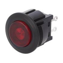 DS-664K-C-L-S-K-TR; Switch: push-button; Pos: 2; SPST-NO; 3A/125VAC; OFF-ON; red; 1kV; MIYAMA DS-664K-C-L-S-K-TR; Switch: push-button; Pos: 2; SPST-NO; 3A/125VAC; OFF-ON; red; 1kV; MIYAMA