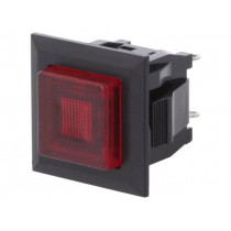DS-664K-S-L-S-K-TR; Switch: push-button; Pos: 2; SPST-NO; 3A/125VAC; OFF-ON; red; 1kV; MIYAMA DS-664K-S-L-S-K-TR; Switch: push-button; Pos: 2; SPST-NO; 3A/125VAC; OFF-ON; red; 1kV; MIYAMA