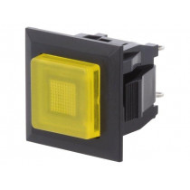 DS-664K-S-L-S-K-TY; Switch: push-button; Pos: 2; SPST-NO; 3A/125VAC; OFF-ON; yellow; MIYAMA DS-664K-S-L-S-K-TY; Switch: push-button; Pos: 2; SPST-NO; 3A/125VAC; OFF-ON; yellow; MIYAMA
