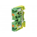 DS10-PE-01P-1C-00AH; Splice terminal: rail; 0.5÷16mm2; ways: 1; terminals: 2; TS35; 1kV; DEGSON ELECTRONICS