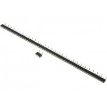DS1002-01-1*6S13; Socket; pin strips; female; PIN: 6; turned contacts; vertical; SMT; CONNFLY