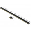 DS1002-02-1*3BT1F6; Socket; pin strips; female; PIN: 3; turned contacts,low profile; CONNFLY DS1002-02-1*3BT1F6; Socket; pin strips; female; PIN: 3; turned contacts,low profile; CONNFLY
