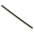 DS1004-1*40F11; Pin header; pin strips; male; PIN: 40; straight; 2.54mm; THT; 1x40; CONNFLY DS1004-1*40F11; Pin header; pin strips; male; PIN: 40; straight; 2.54mm; THT; 1x40; CONNFLY