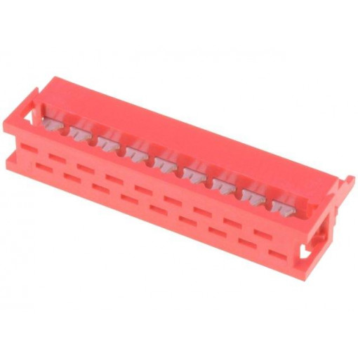 DS1015-01-18R6; Wire-board; plug; male; PIN: 18; IDC; for ribbon cable; 1.5A; 30mΩ; CONNFLY