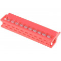 DS1015-01-20R6; Wire-board; plug; male; PIN: 20; IDC; for ribbon cable; 1.5A; 30mΩ; CONNFLY