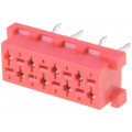DS1015-04-08R6XT; Wire-board; socket; female; PIN: 8; THT; on PCBs; 1.5A; 30mΩ; CONNFLY DS1015-04-08R6XT; Wire-board; socket; female; PIN: 8; THT; on PCBs; 1.5A; 30mΩ; CONNFLY