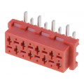DS1015-06-08R6SR; Wire-board; socket; female; PIN: 8; SMT; on PCBs; 1.5A; 30mΩ; CONNFLY DS1015-06-08R6SR; Wire-board; socket; female; PIN: 8; SMT; on PCBs; 1.5A; 30mΩ; CONNFLY
