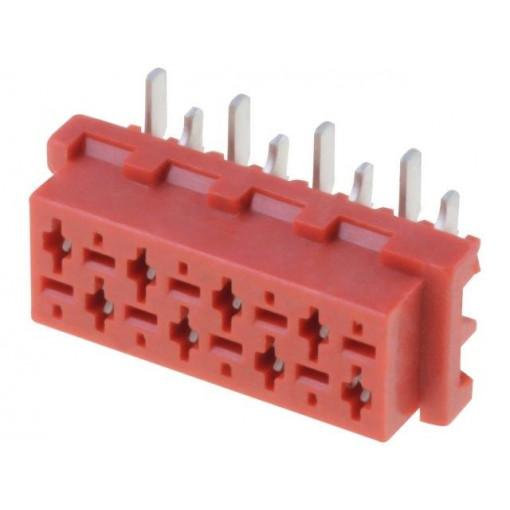 DS1015-06-08R6SR; Wire-board; socket; female; PIN: 8; SMT; on PCBs; 1.5A; 30mΩ; CONNFLY