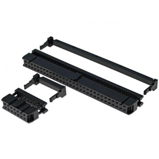 DS1016-34MASIBB; Plug; IDC; female; PIN: 34; IDC; for ribbon cable; 1.27mm; CONNFLY