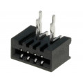 DS1020-04-04BRT1; Connector: FFC (FPC); angled 90°; PIN: 4; NON-ZIF; THT; tinned; 20mΩ; CONNFLY DS1020-04-04BRT1; Connector: FFC (FPC); angled 90°; PIN: 4; NON-ZIF; THT; tinned; 20mΩ; CONNFLY