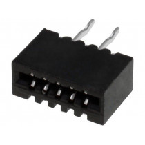 DS1020-04-05BVT1; Connector: FFC (FPC); straight; PIN: 5; NON-ZIF; THT; tinned; 20mΩ; CONNFLY