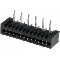 DS1020-04-12BRT1; Connector: FFC (FPC); angled 90°; PIN: 12; NON-ZIF; THT; tinned; CONNFLY